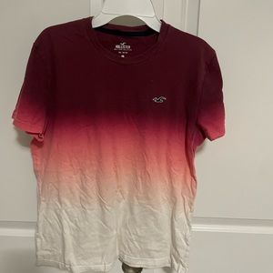 Hollister Fading Maroon Shirt - Small